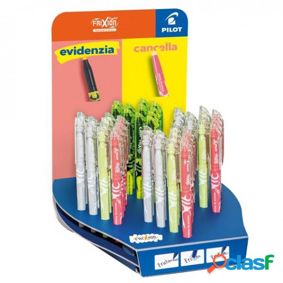 Evidenziatore cancellabile Frixion Light - punta a scalpello