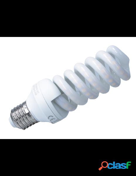 Extrastar - lampada led e27 spirale 18w 1890lm bianco freddo