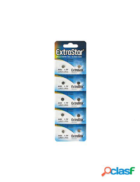 Extrastar - pila batteria a bottone lr521 lr63 1,5v