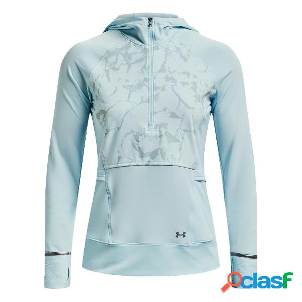 Felpa con cappuccio Under Armour OutRun (Colore: fuse