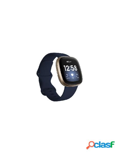 Fitbit - smartwatch fitbit 811138039769 versa 3 blu notte e