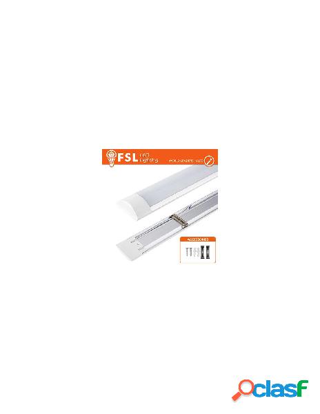 Fl185 - plafoniera led lineare ip20 150cm 45w 3360lm 6500k