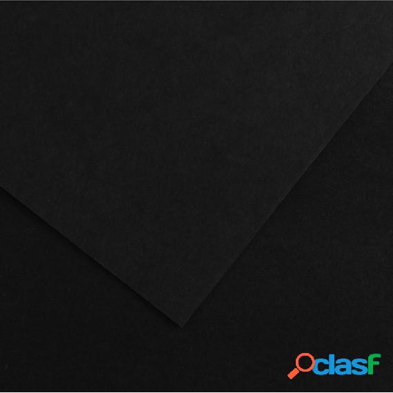 Foglio Colorline - 70x100 cm - 220 gr - nero - Canson