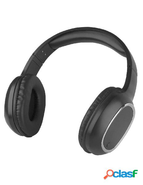 Fontastic - cuffia stereo bluetooth con microfono nero