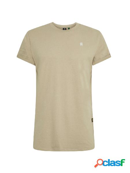 G-Star Tshirt girocollo a manica corta beige