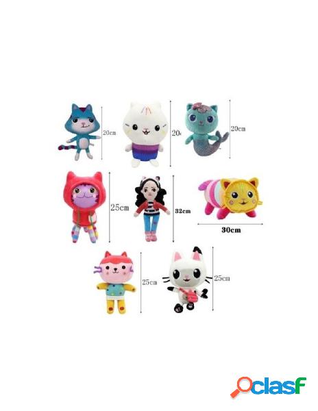 Gabbys dollhouse peluche assortiti