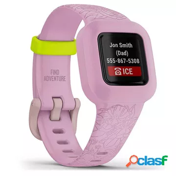 Garmin vivofit jr. Tracker fitness per 3 bambini - rosa