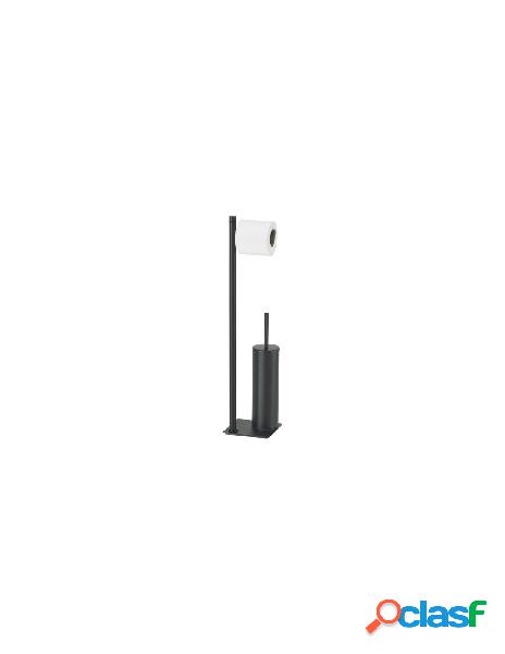 Gedy - colonna attrezzata wc gedy tr32 14 trilly nero opaco
