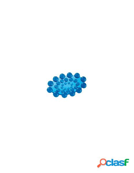 Gedy - gedy porta sapone appoggio spot azzurro trasparente