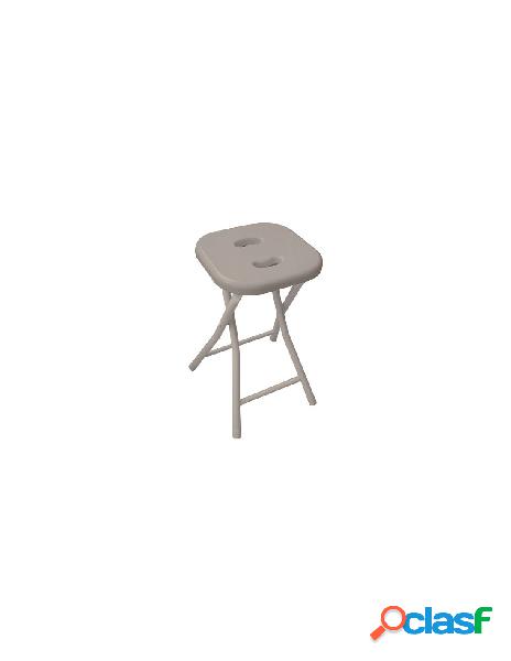 Gedy - sgabello bagno gedy c076 52 pieghevole tortora