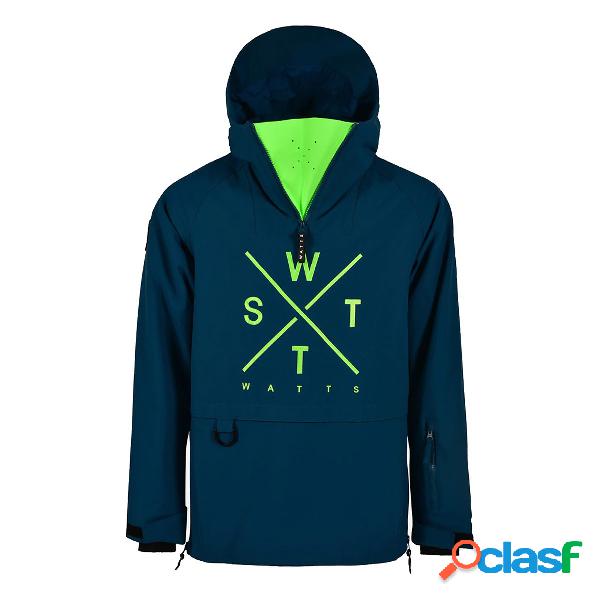 Giacca Snow Watts Metod (Colore: blue-pocket green, Taglia:
