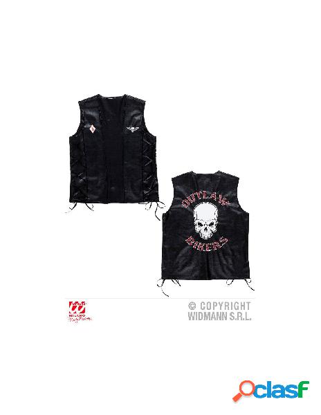 Gilet outlaw bikers similpelle
