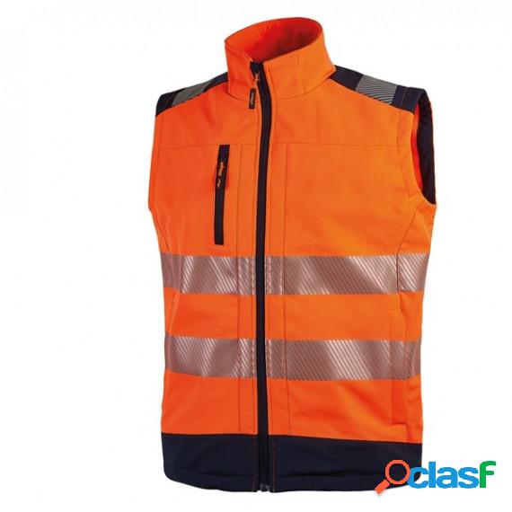 Gillete alta visibiltA Softshell Dany - arancio fluo -