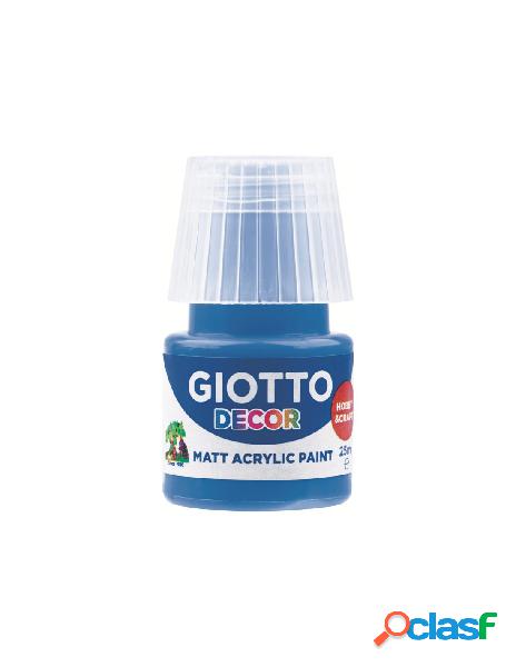 Giotto decor acrylic effetto opaco - 25 ml in confezione