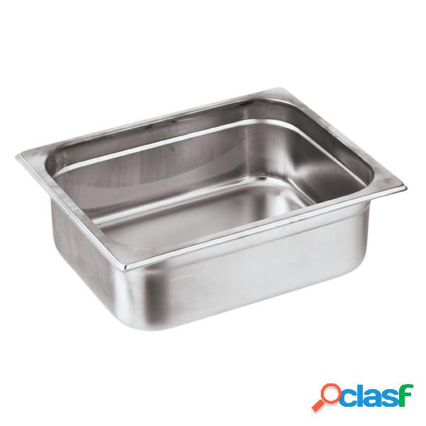 Gn 1/2 Standard Cm 32X26,5X10 Serie Gastronorm Inox BA, Lt 6
