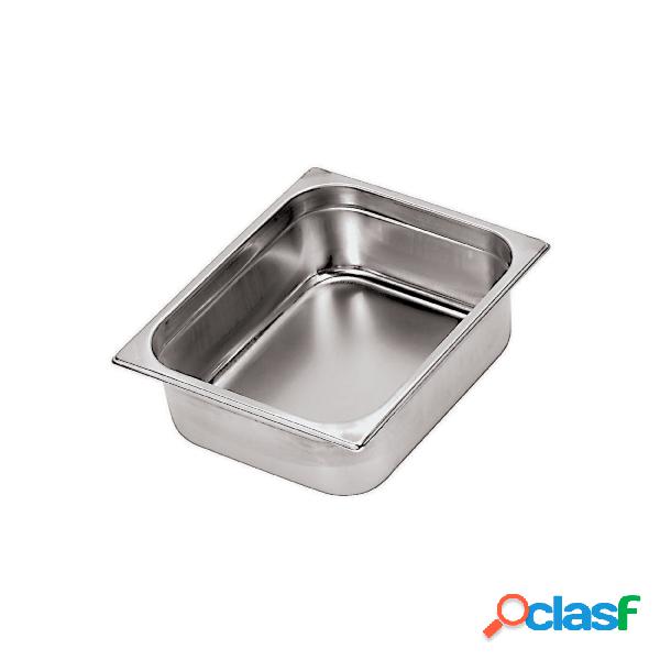 Gn 1/4 Standard Cm 26,5X16X20 Serie Gastronorm Inox, Lt 6 -