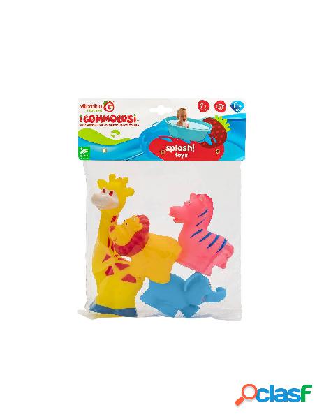 Gommolosi animali giungla 4pz