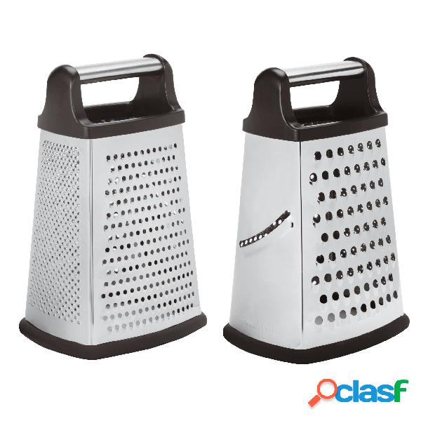 Grattugia 4 Tagli Inox, Dimensioni 10,0x8,0xh 23,0 cm peso