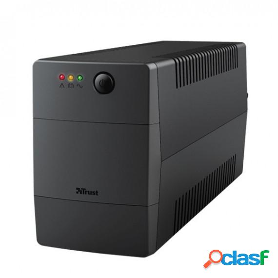 Gruppi di continuitA Paxxon 800VA UPS - 2 porte - Trust