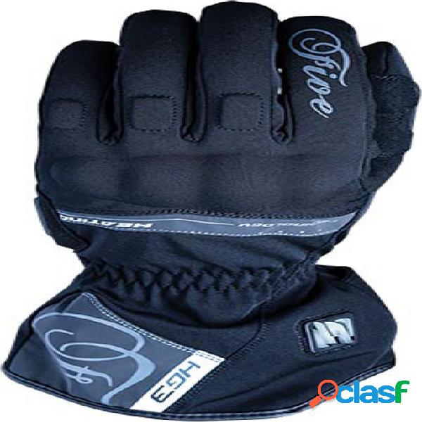 Guanti moto donna riscaldati Five HG3 WP Nero