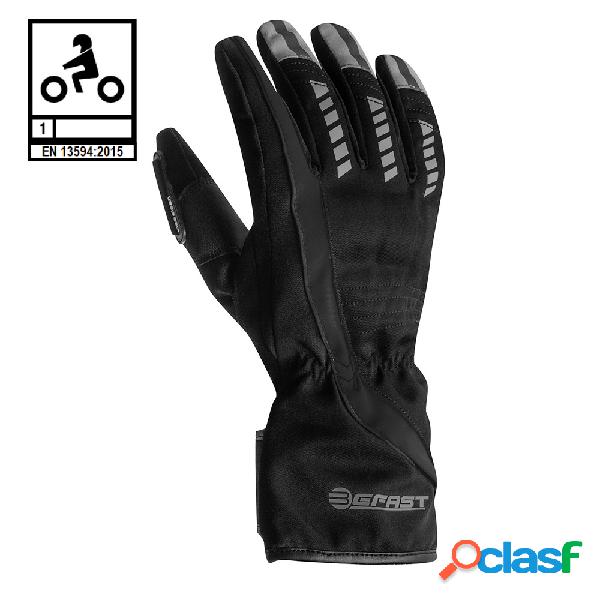 Guanti moto invernali Befast NORDIC CE certificati Nero