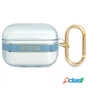 Guess Strap Collection Custodia in TPU AirPods Pro - blu