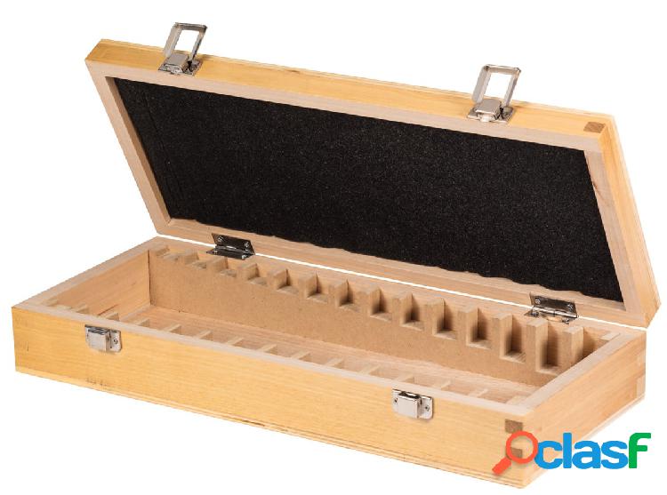 HOLEX - Cassetta di legno di ricambio per parallele temprate