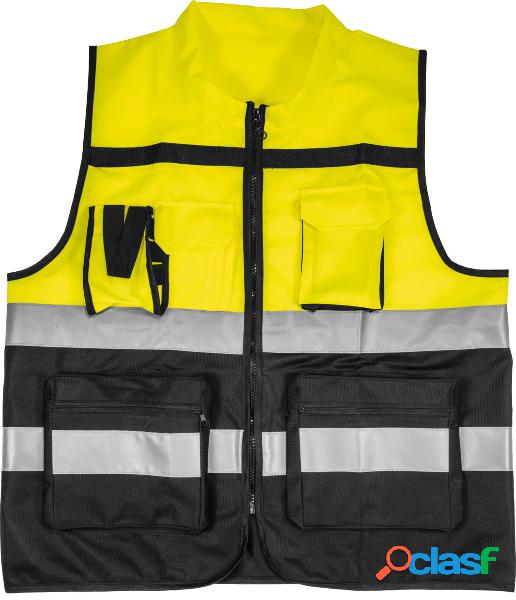 HOLEX - Gilet alta visibilità giallo / nero