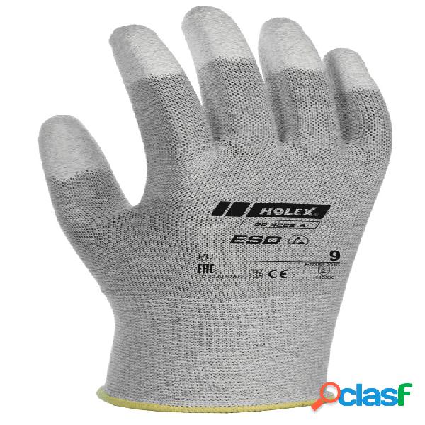 HOLEX - Paio di guanti ESD Punte delle dita rivestite