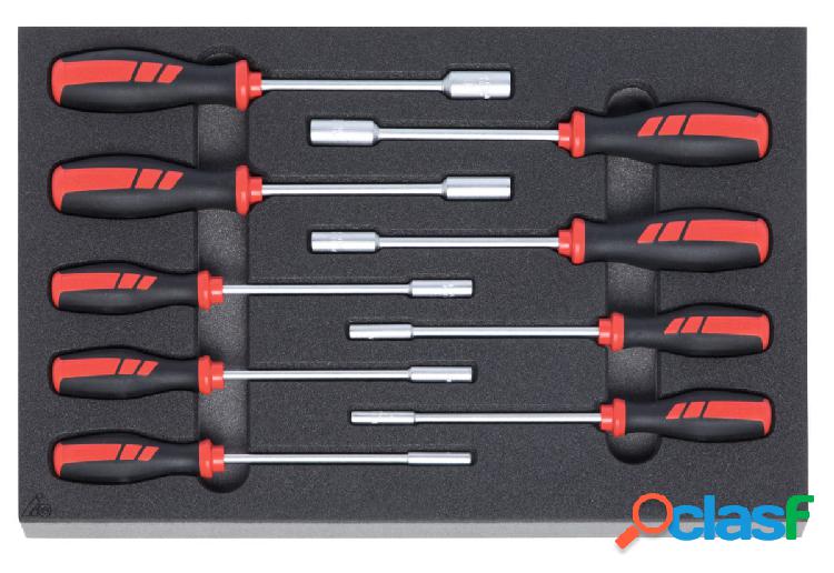 HOLEX - Set di chiavi a bussola, Numero degli utensili: 9