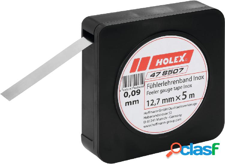 HOLEX - Spessimetro 12,7 mmx5 m Acciaio inossidabile