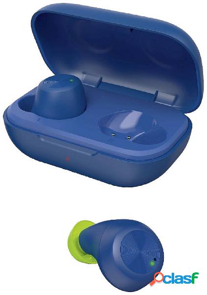 Hama Spirit Chop HiFi Cuffie auricolari Bluetooth Stereo Blu