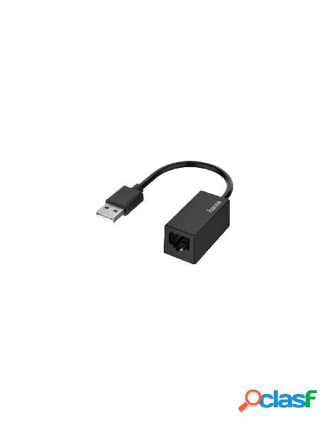 Hama - adattatore di rete hama 00200324 type a black