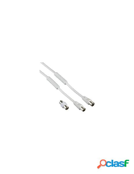 Hama - cavo antenna hama 00205307 cable with adapter 85 db