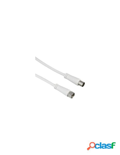 Hama - cavo sat hama 00205294 90 db bianco