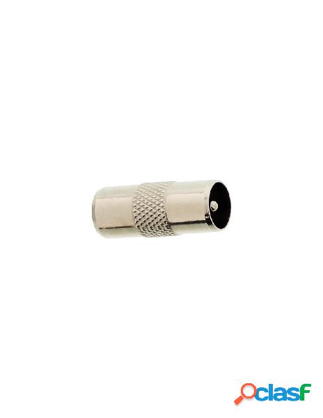 Hama - connettore antenna hama 00205219 adapter metal