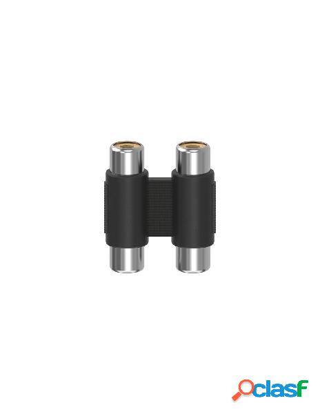 Hama - connettore audio hama 00205181 rca adapter nero