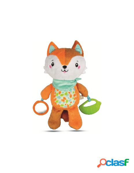Happy fox activity plush