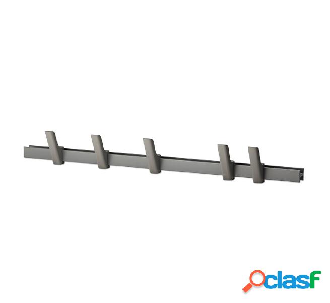 Hay Beam Coat Rack Appendiabiti L 60 cm Grigio chiaro