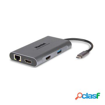 Hdkc-pd400h cablato usb 3.2 gen 1 (3.1 gen 1) type-c grigio