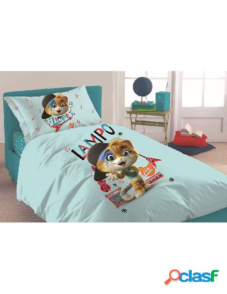 Hermet - 44 gatti hermet parure copripiumino 1 piazza 100%