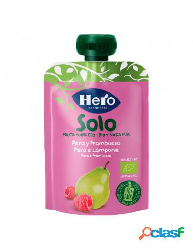 Hero Baby - Hero Baby Solo Frutta Frullata 100% Pera Lampone