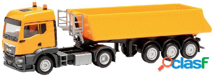 Herpa 314589 H0 MAN TGS TM Schmitz semirimorchio ribaltabile