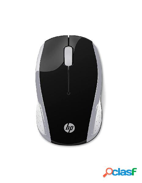 Hp - hp mouse business 200 wireless pike silver