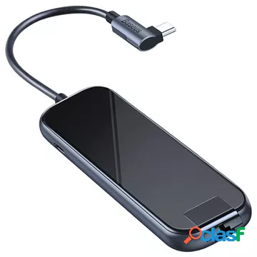 Hub USB-C Specchio Baseus CAHUB-DZ0G - USB 3.0, RJ45, HDMI,