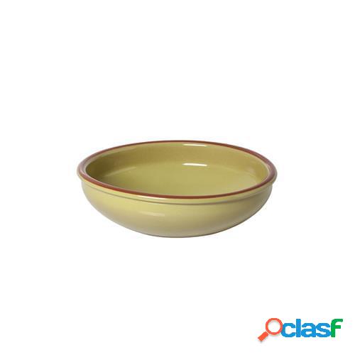 Insalatiera in terracotta colore verde 6 pezzi