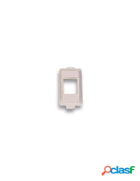 Intellinet - adattatore frutti rj45 ticino magic bianco