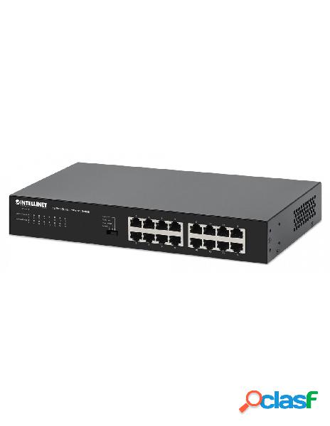 Intellinet - ethernet switch gigabit 16 porte