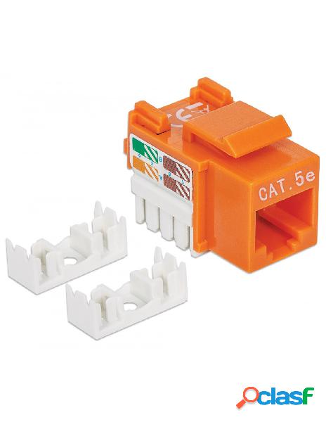 Intellinet - frutto keystone rj45 cat5e utp arancione