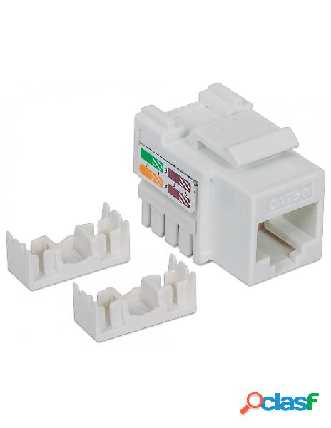 Intellinet - frutto keystone rj45 cat5e utp bianco